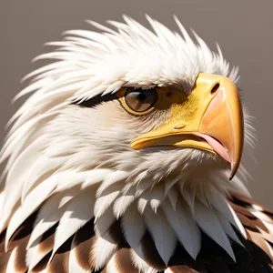 Majestic Bald Eagle in Close-Up Portrait