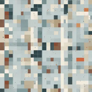 Colorful geometric square mosaic pattern design wallpaper