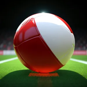 World Cup Soccer Ball with Flags
