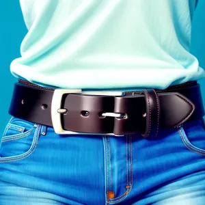 Jeans Pocket Buckle Fastener: Stylish Pants Restraint Device