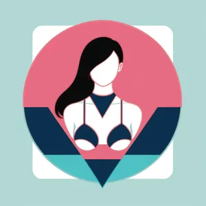 Symbolic Button Design with Iconic Flag Sign