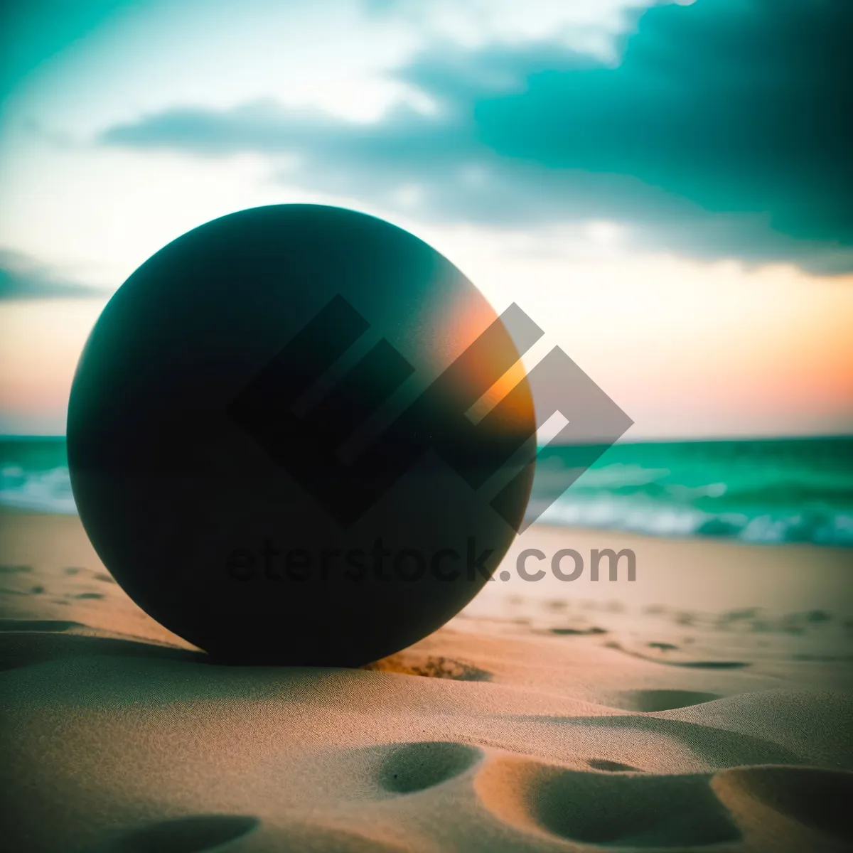 Picture of Shiny Orange Glass Button Web Icon