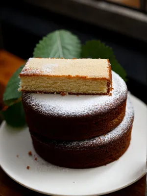 Delicious Choco-Berry Gourmet Cake Slice