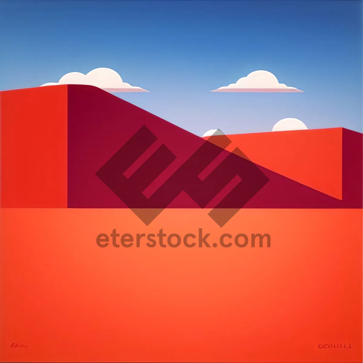 Picture of Patriotic Country Flag Design Symbol