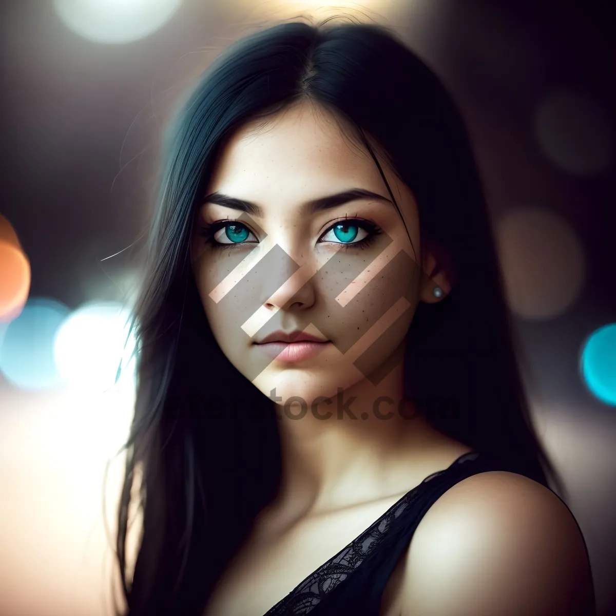 Picture of Smasher Model: Attractive Fashion Portrait with Sexy Hair