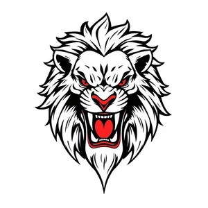 Black graphic design icons set for heraldry decoration purposes.