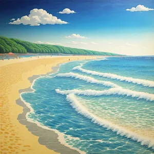 Sandy Beach Bliss: A Tropical Paradise