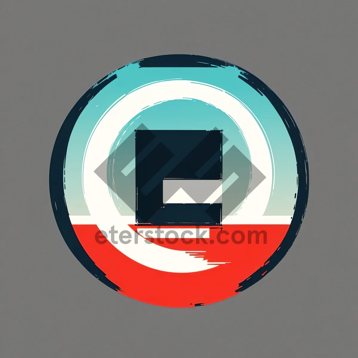 Picture of Web Icons: Round 'No' Circle Symbol