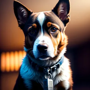 Black Terrier Leash: A Cute Canine Companion