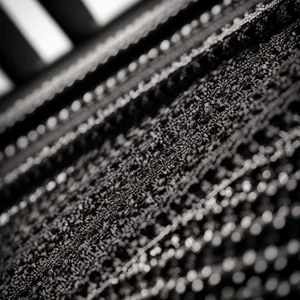 Netted Industrial Textured Fabric Design