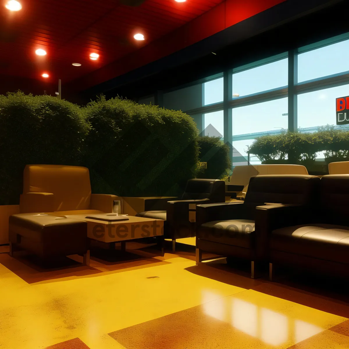 Picture of Modern Designer Furniture in a Cozy Room