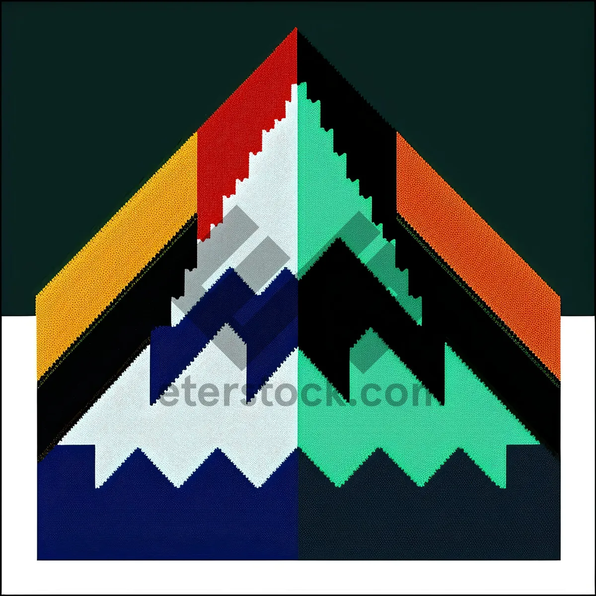 Picture of Flag symbol sign - Unity in diversity