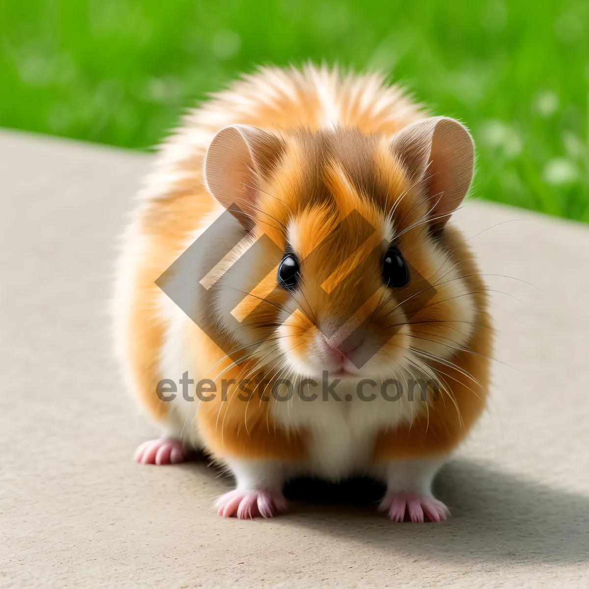 Picture of Fluffy Bunny in Studio Portrait