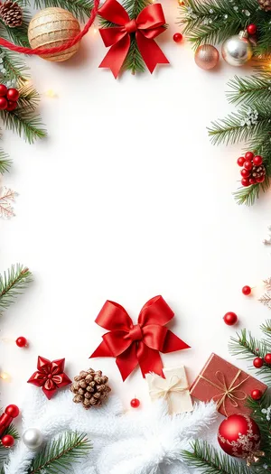 Winter Holly Greeting Card Decoration Greetings Evergreen
