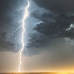Surreal Sky: A Burst of Electrifying Energy