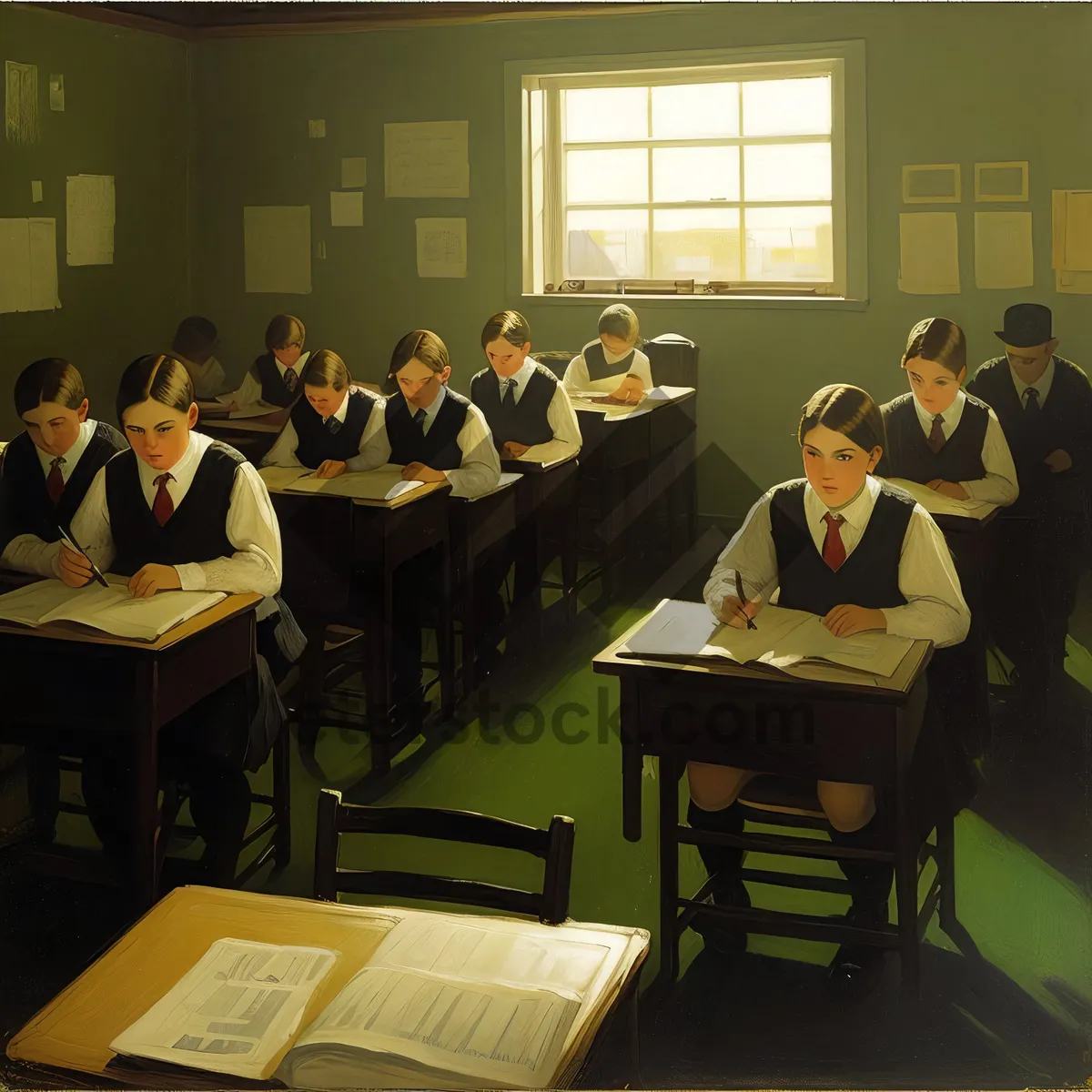 Picture of Professional Business Team Meeting in Office