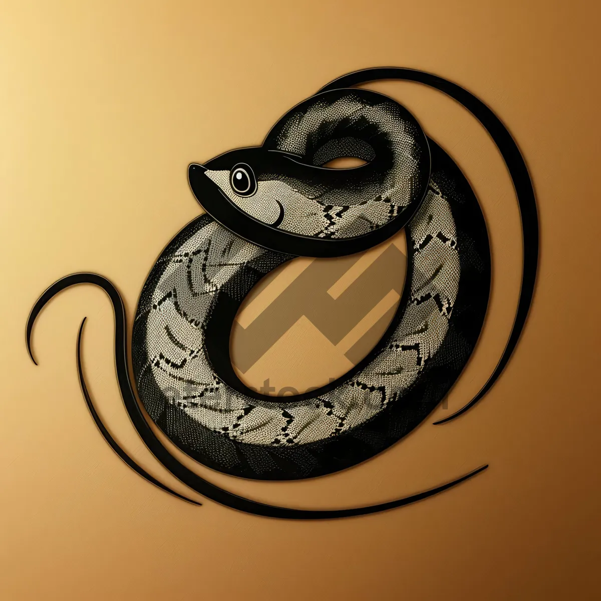 Picture of Slithering Poison: A Bold Reptilian Symbol