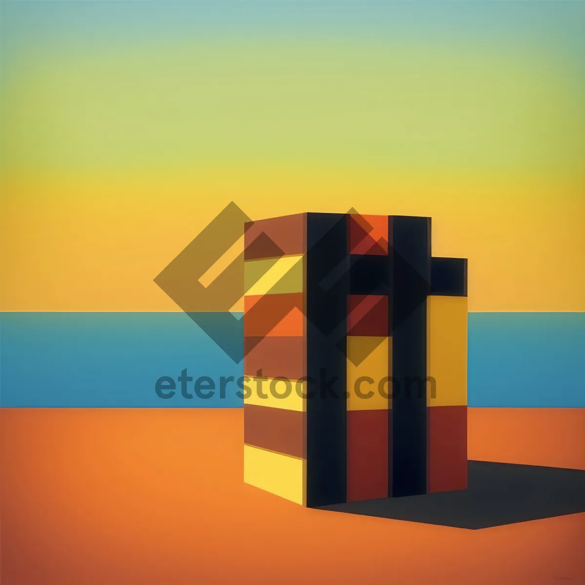Picture of 3D Business Symbol Sign