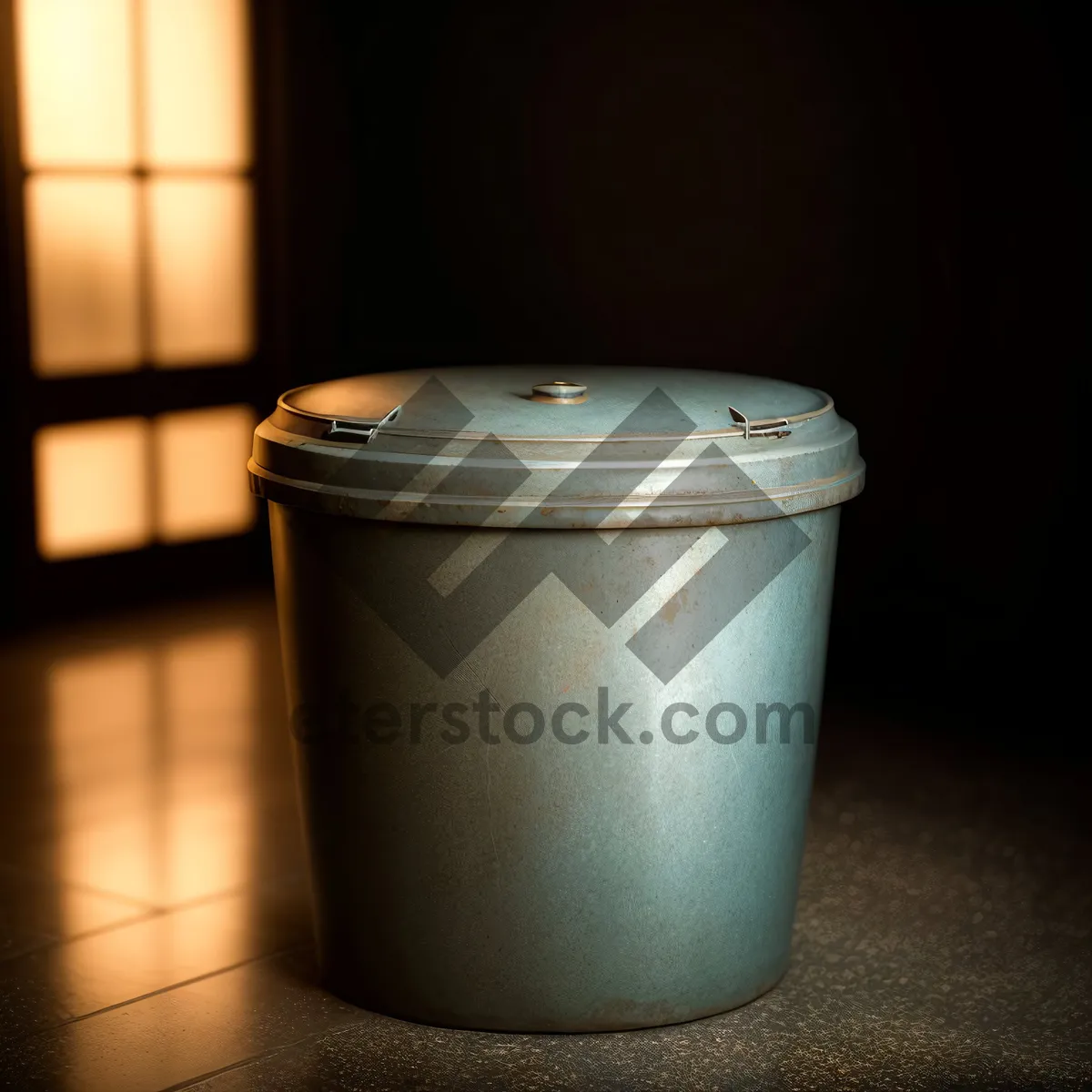 Picture of Glass Milk Cup with Candle - Container Beverage