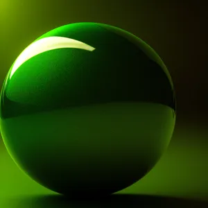 Satellite Planet Egg: Abstract World Sphere Design