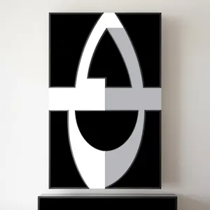 Black Sign Icon: Sleek Symbol Design