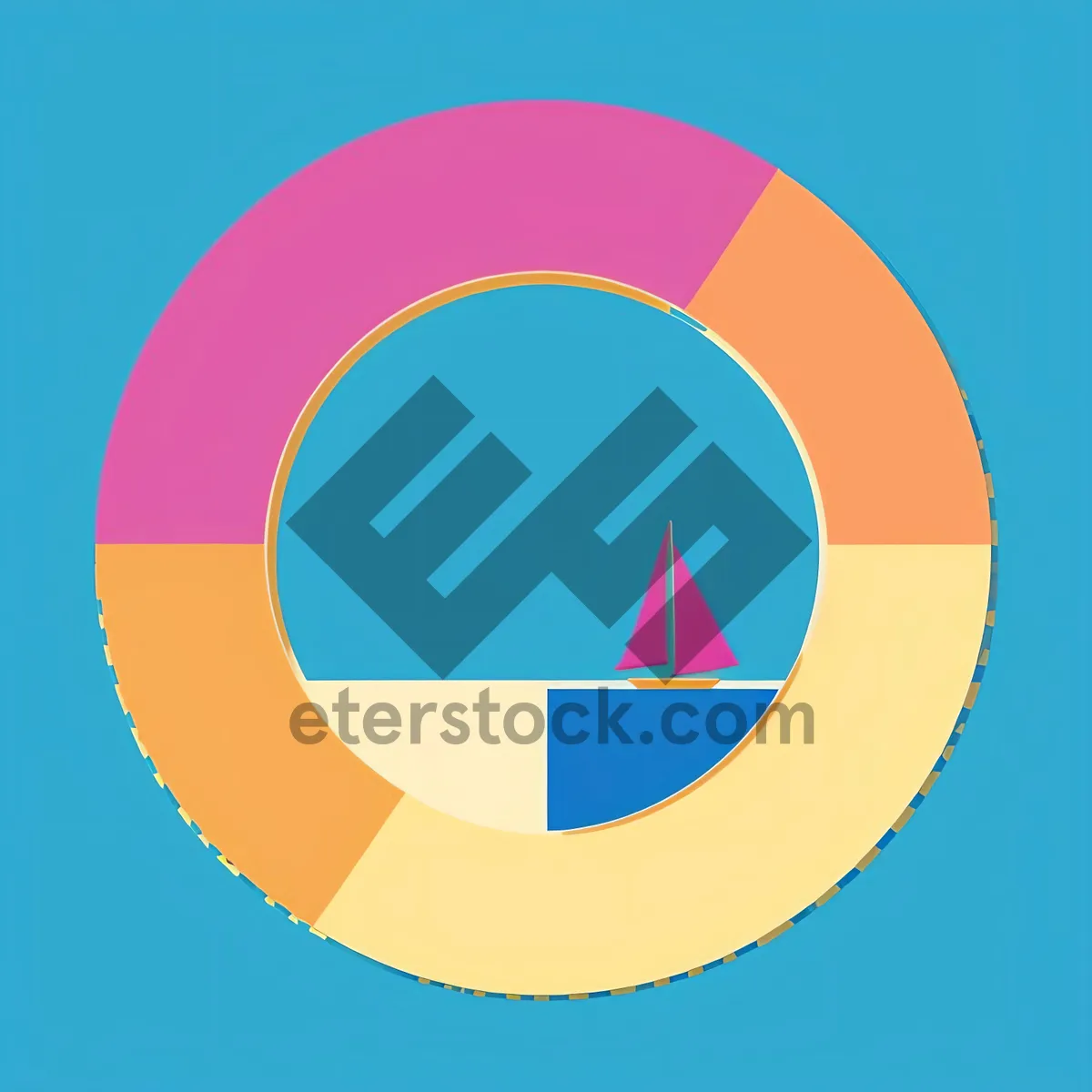 Picture of Circular Web Design Symbol