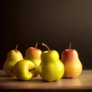 Juicy Organic Pear - Fresh and Delicious Edible Fruit