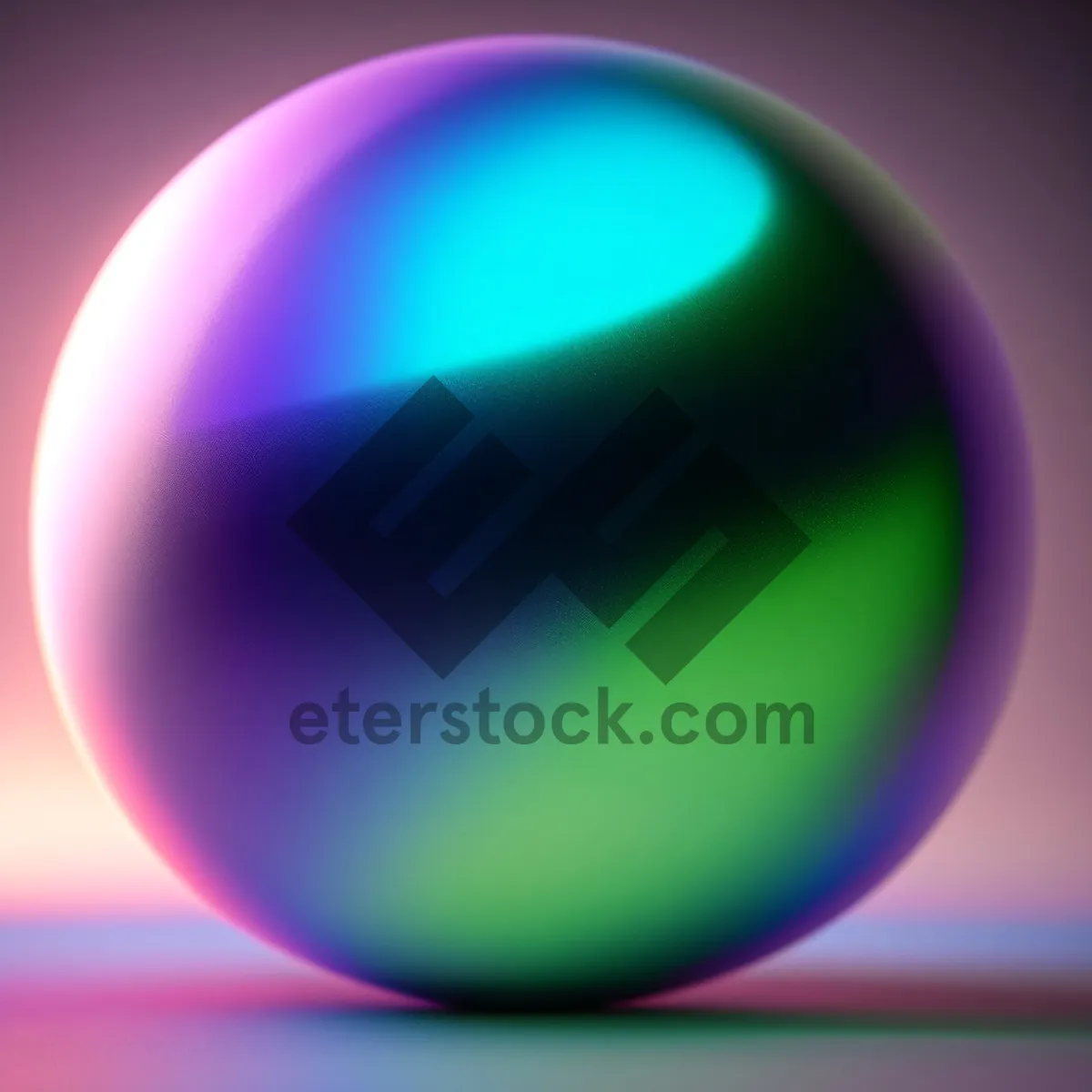 Picture of Shiny Glass Button Icon: Bright and Colorful Web Design Element