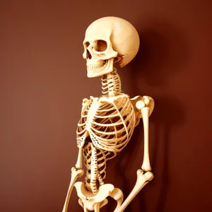 Spooky Skeleton Figure - Terrifying Anatomy in 3D