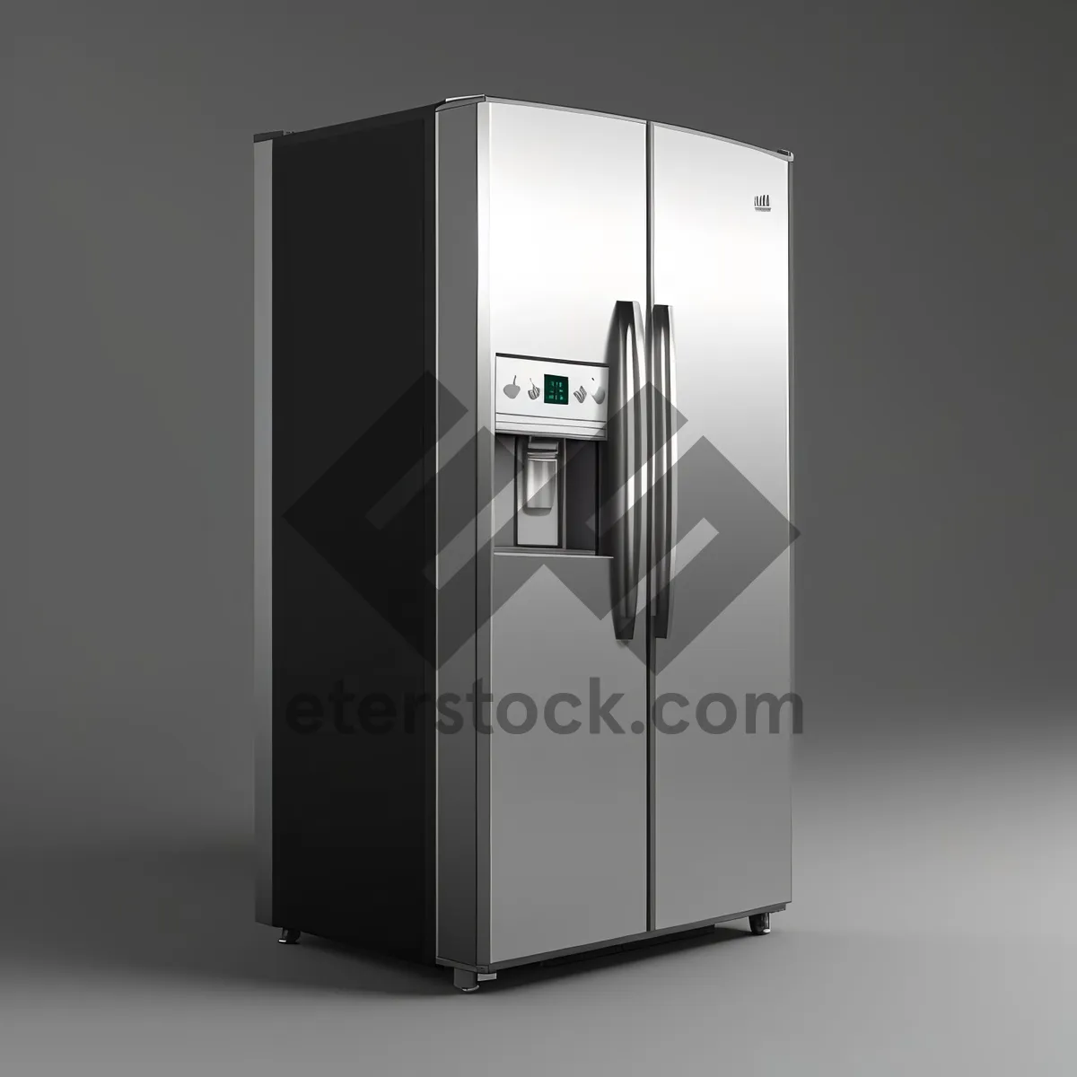 Picture of Modern Refrigerator with Secure Storage System