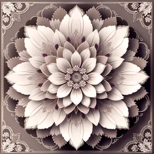 Vintage Floral Damask Wallpaper with Ornate Leaf Pattern