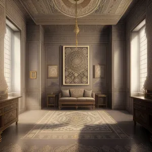 Modern Luxury Home Interior with Stylish Furniture