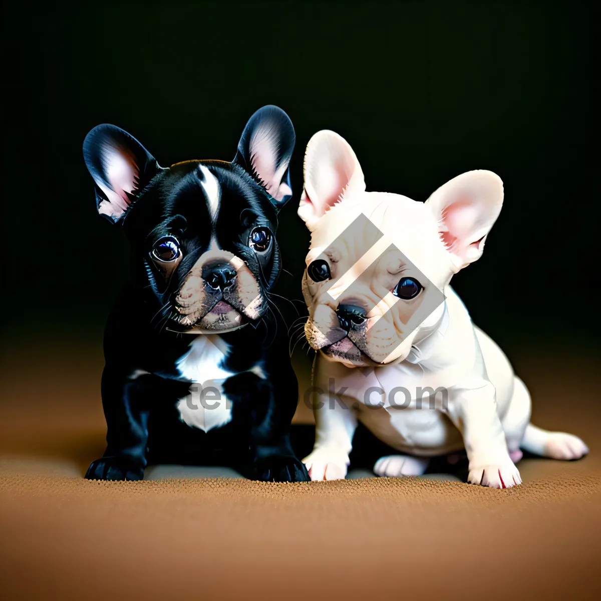 Picture of Bulldog Terrier: Cute Puppy with Wrinkles