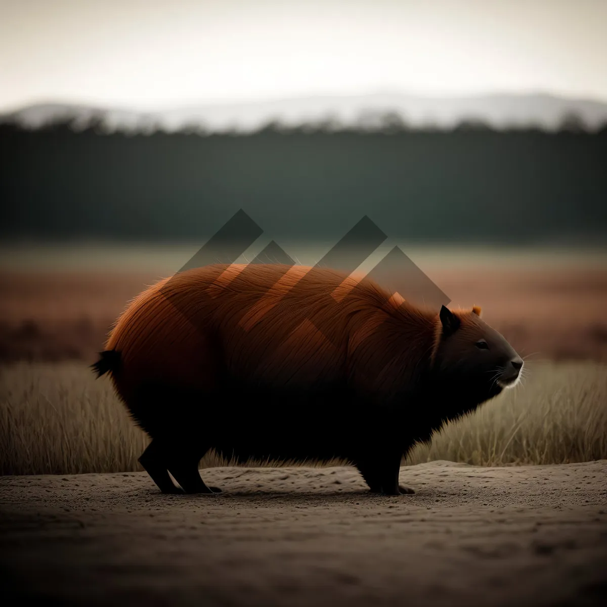 Picture of Adorable Piggy Bank Savings Container in Wildlife