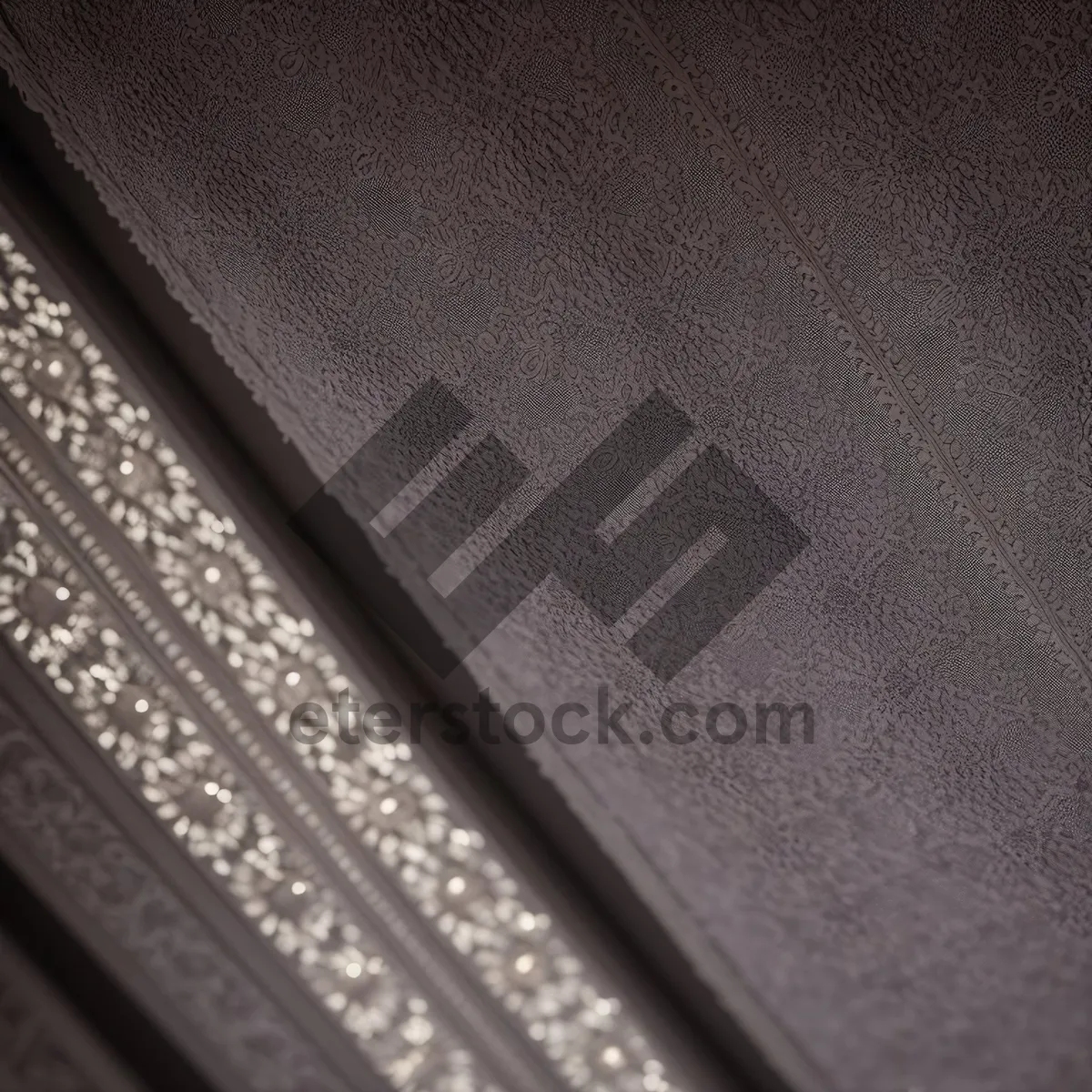 Picture of Dark Textured Fabric Panel Design