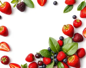 Fresh Garden Berries: Vibrant and Nutritious Breakfast Option