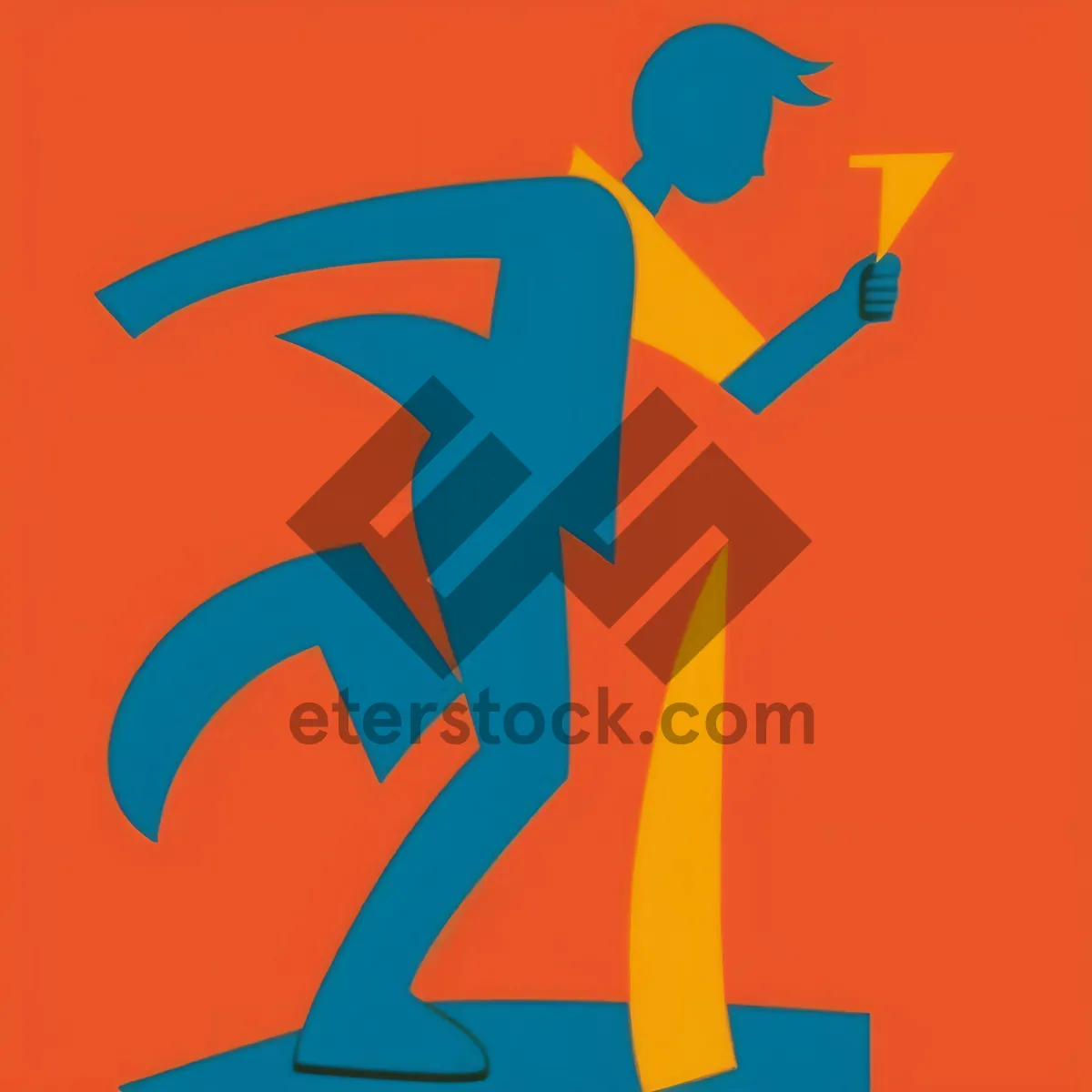 Picture of Symbolic Design Silhouette Icon