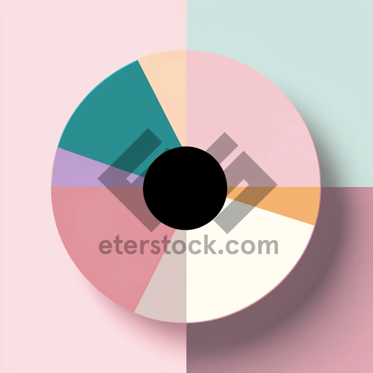 Picture of Compact Disc Icon: Shiny Round Symbol for Web Design