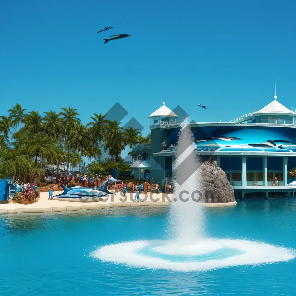 Picture of Tropical Paradise: Resort Hotel with Beautiful Waterfall and Pool