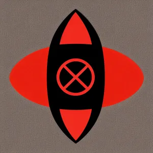 Yellow Road Hazard Warning Cone Icon