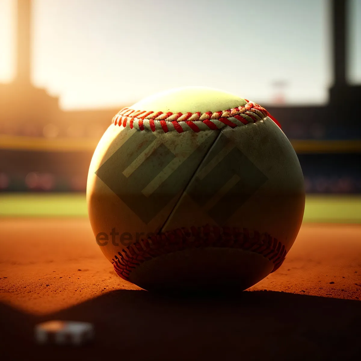 Picture of Leather Baseball for Team Sports and Competition