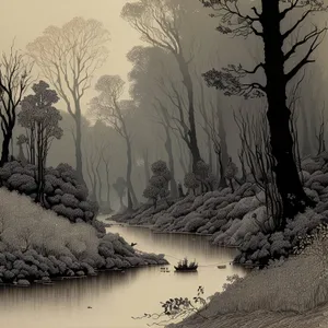 Winter Wonderland by the Scenic River