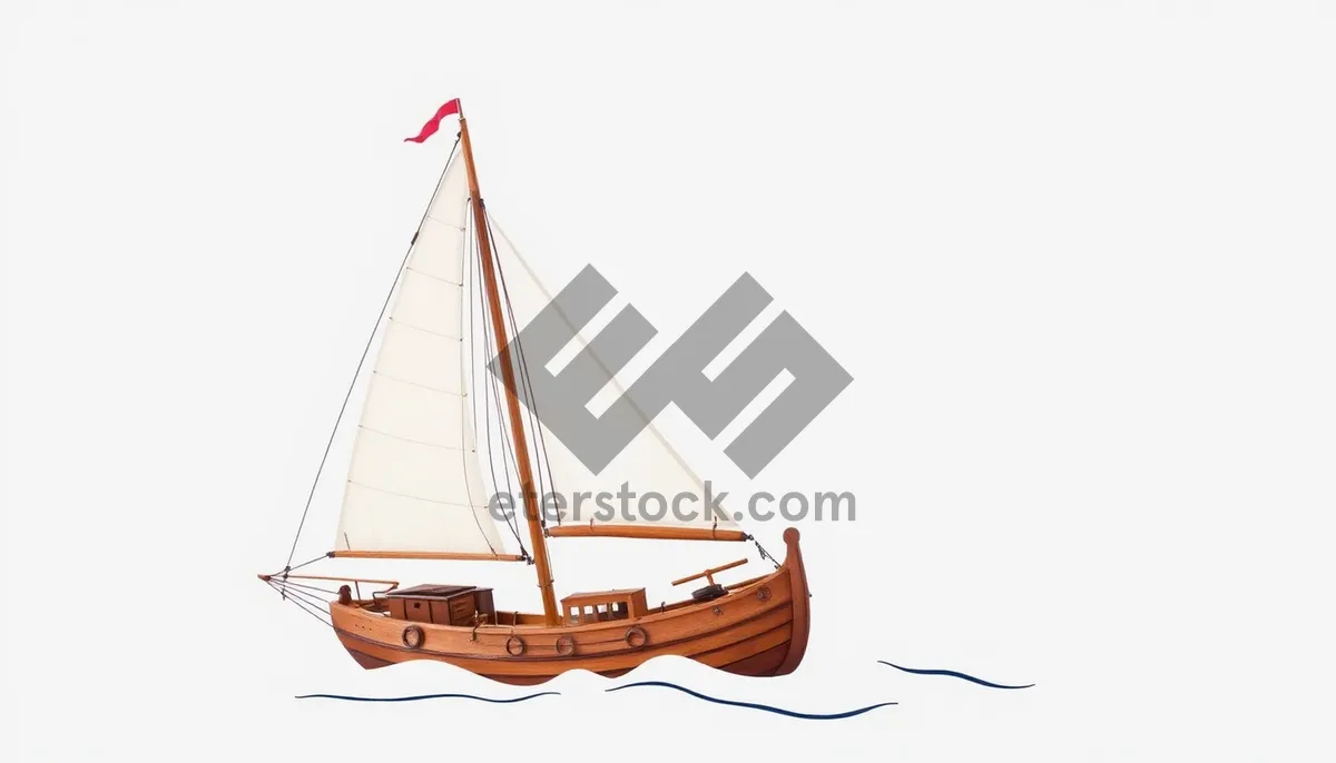 Picture of Pirate sailing vessel on the high seas