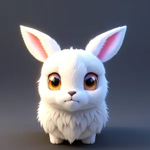 Fluffy Bunny - Adorable Pet with Sweet Ears