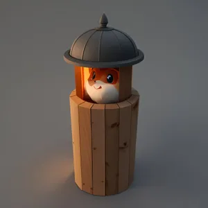 Birdhouse Lamp: Stylish Shelter with Protective Covering