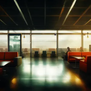 Modern Interior Design with Stylish Furniture in a Luxurious Living Room