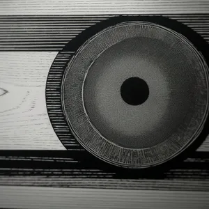 High-Fidelity Stereo Phonograph Record with Powerful Bass Speaker