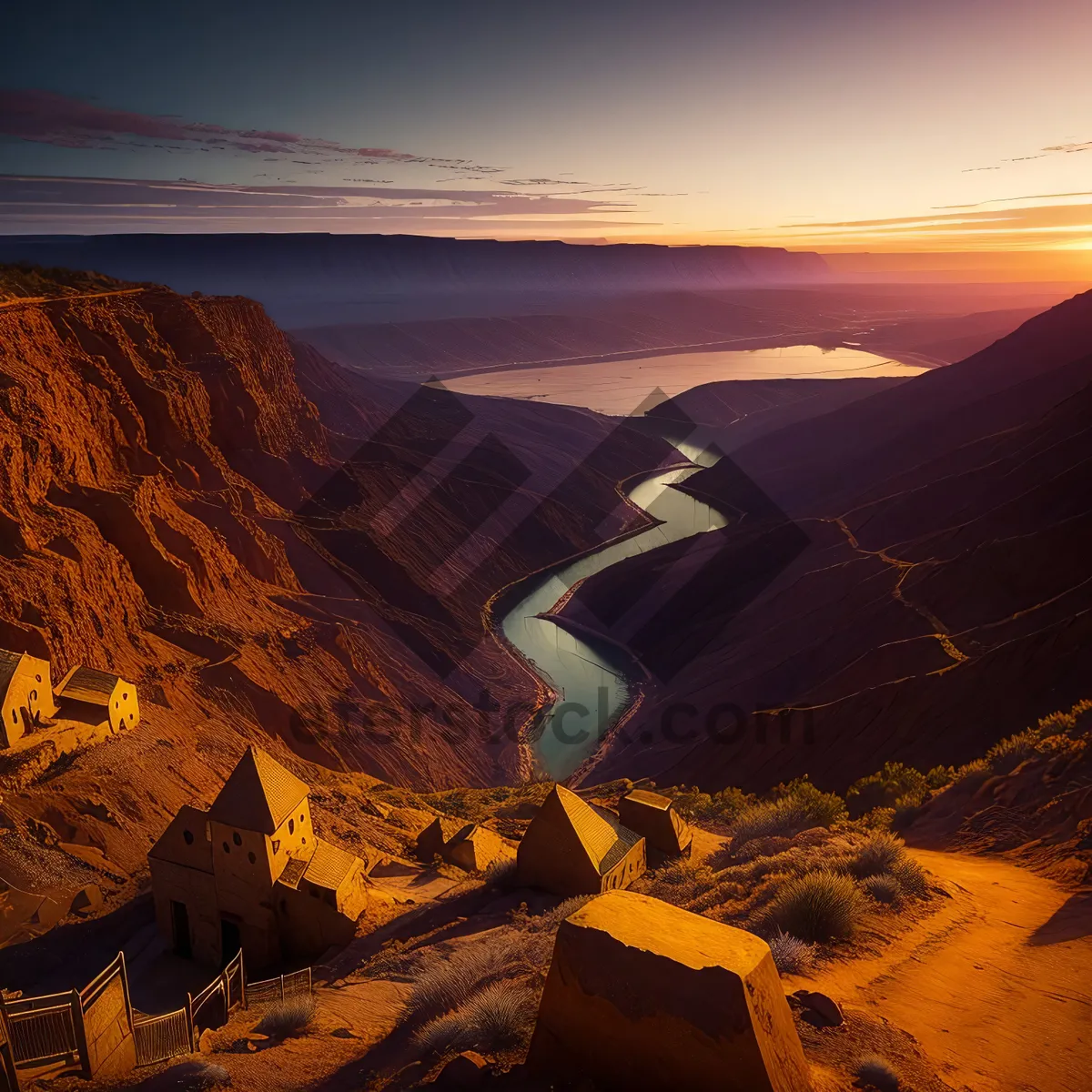 Picture of Spectacular Sunrise Over Grand Canyon