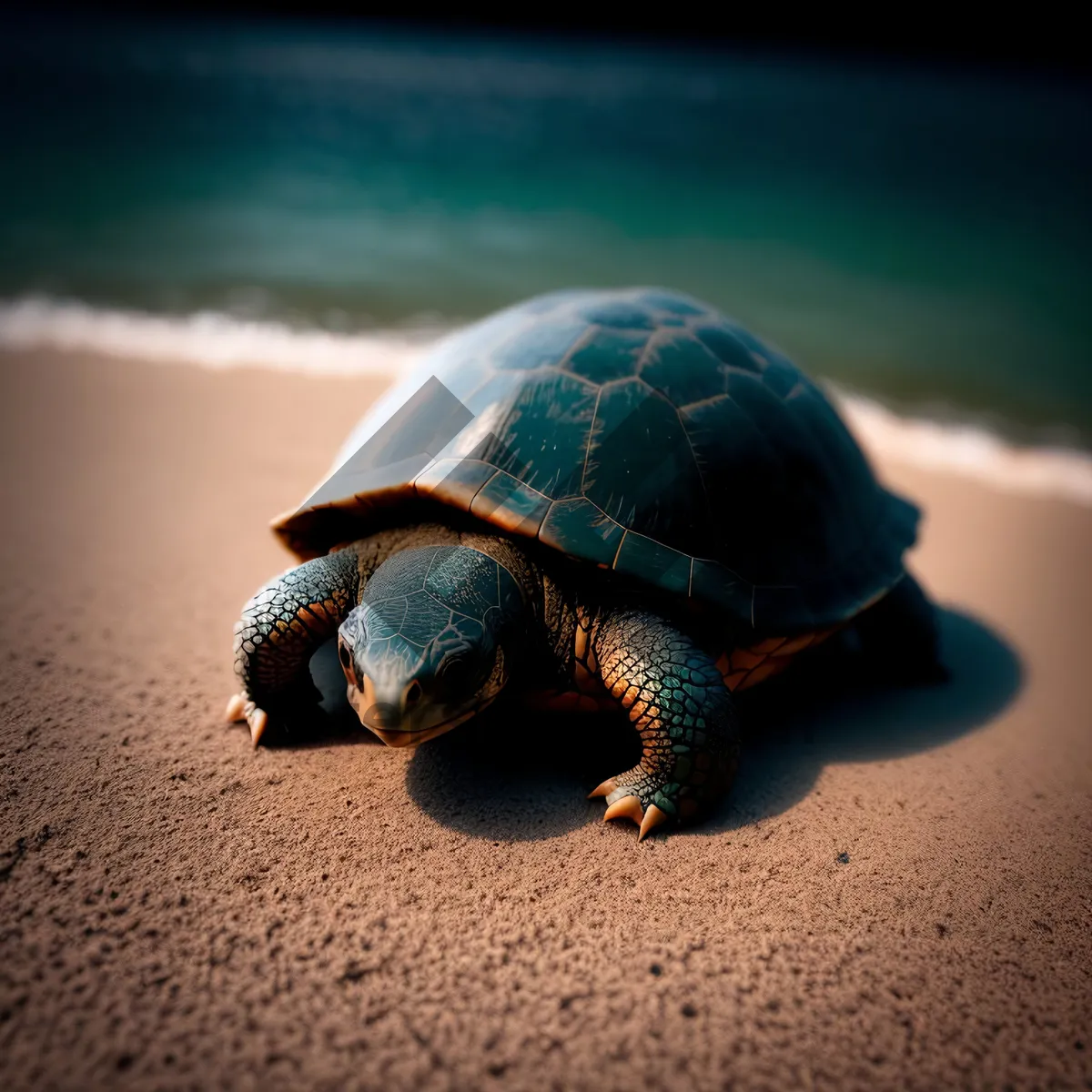 Picture of Slow and Steady Sea Turtle Shell