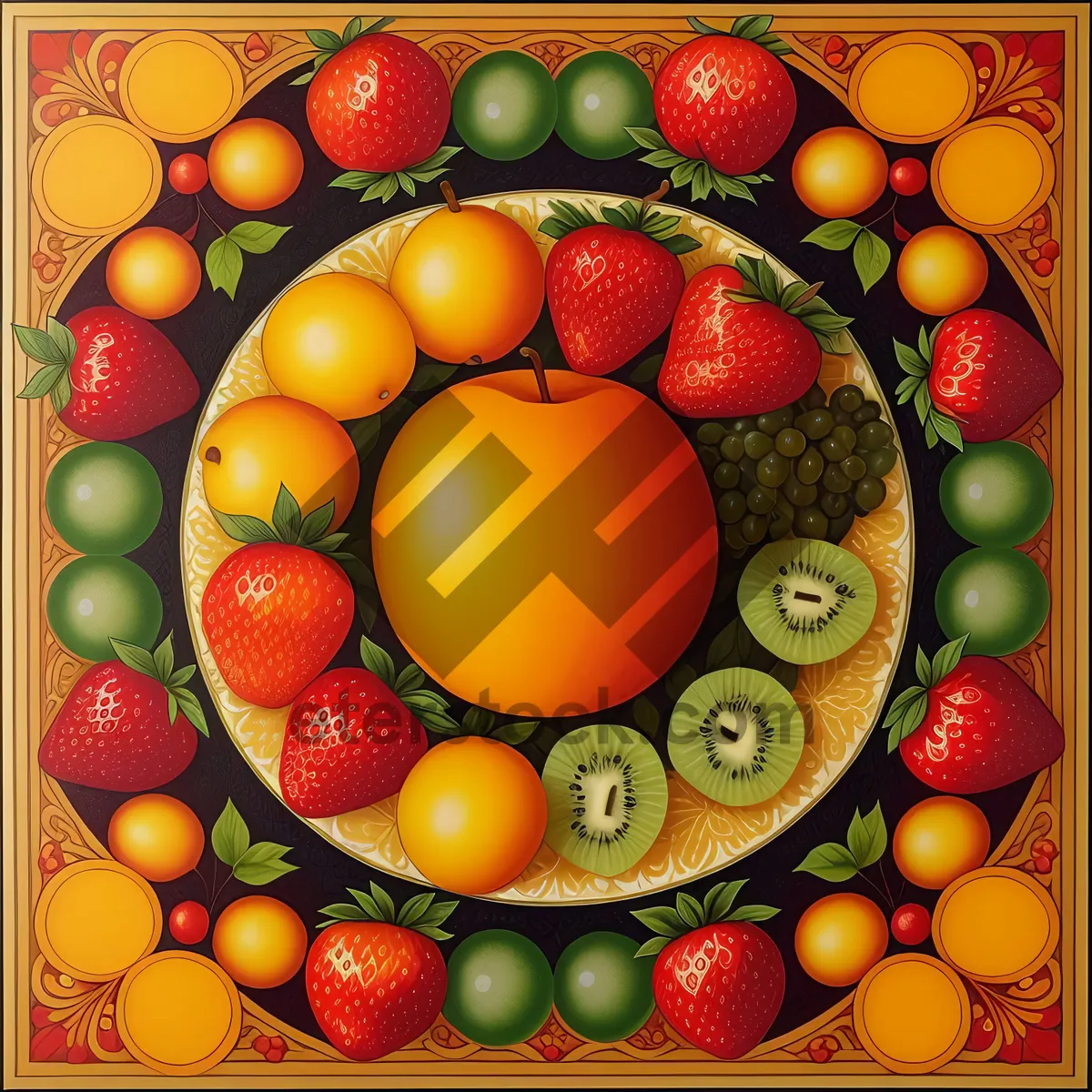 Picture of Vibrant Citrus Medley: A Burst of Fresh and Juicy Fruits